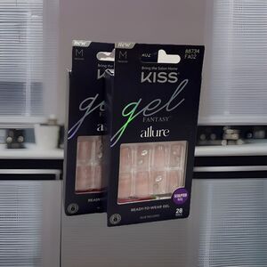 Kiss Gel Fantasy Nails Allure Sculpted 2 Set